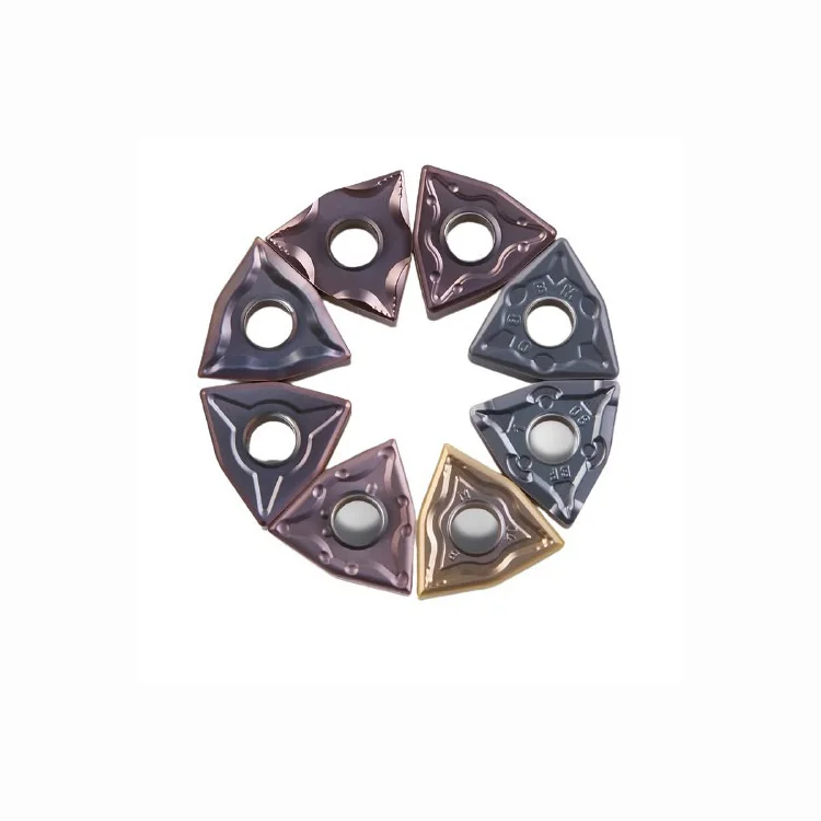 Lathe tool PVD coating factory exports carbide CNC turning inserts WCMX03 040208R-PG 050308 06T308 080412R-PG YBG202