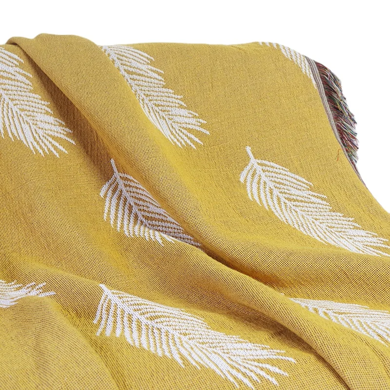 Bohemian designer feather chinese tapestry other blankets