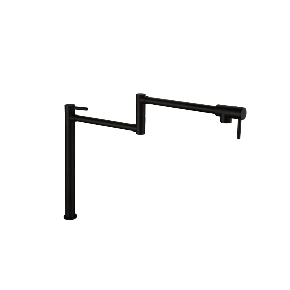 Pot Filler Mixers Tap Single Handle Wall Mounted Kitchen Sink Water Faucet CUPC Certificated Brass Modern Home Single Hole Side