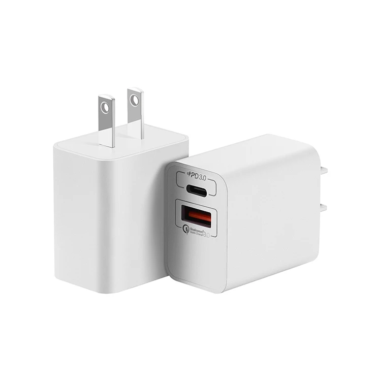 Good Quality Fast 20 W PD USB Type C Wall Charger for iPhone Mobile Phone