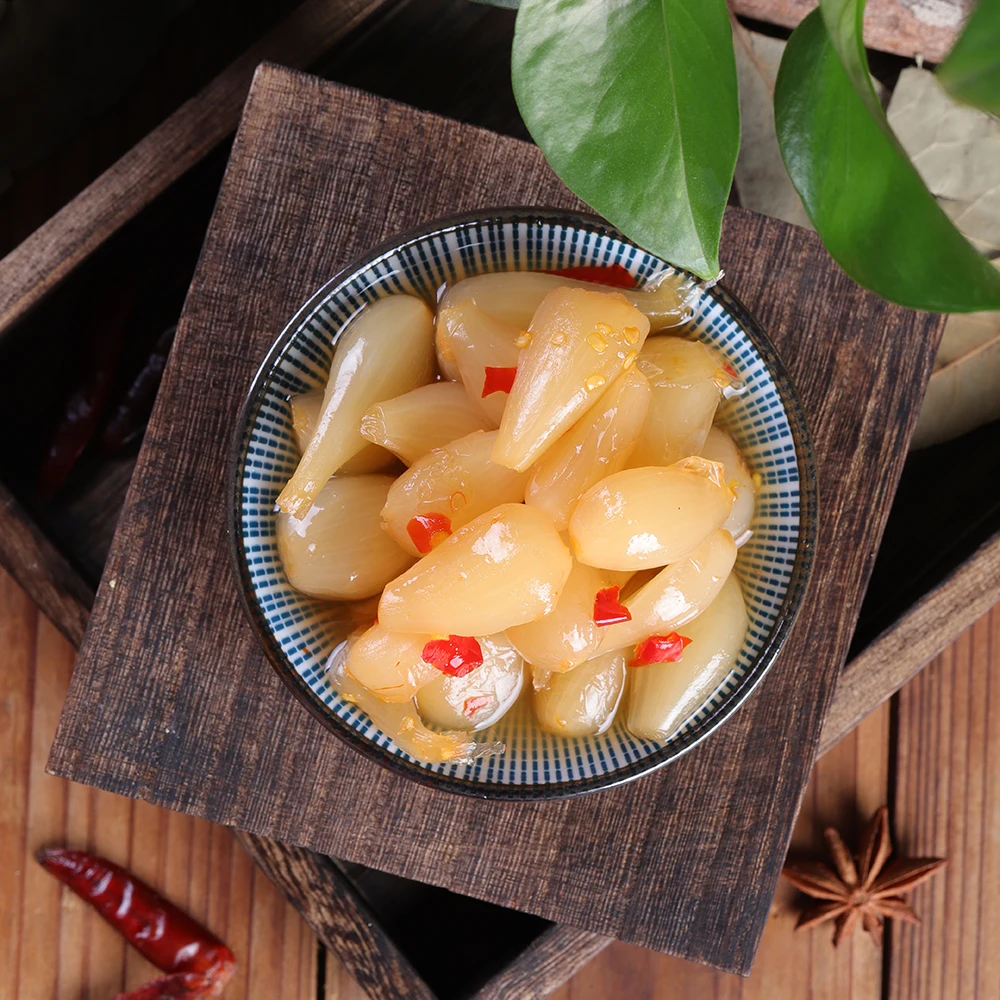 China Guangxi Flavor Low Fat Vacuum Container Food Low Fat Pickled Chinese Bulbous