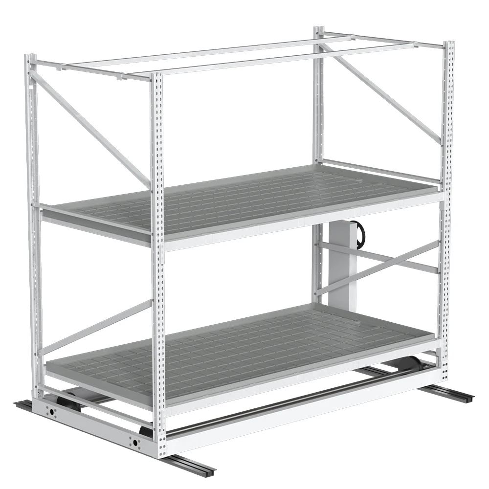 2023 Hot-Selling  Indoor Mobile Grow Systems Hydroponic Vertical Grow Rack For Commerical Growers