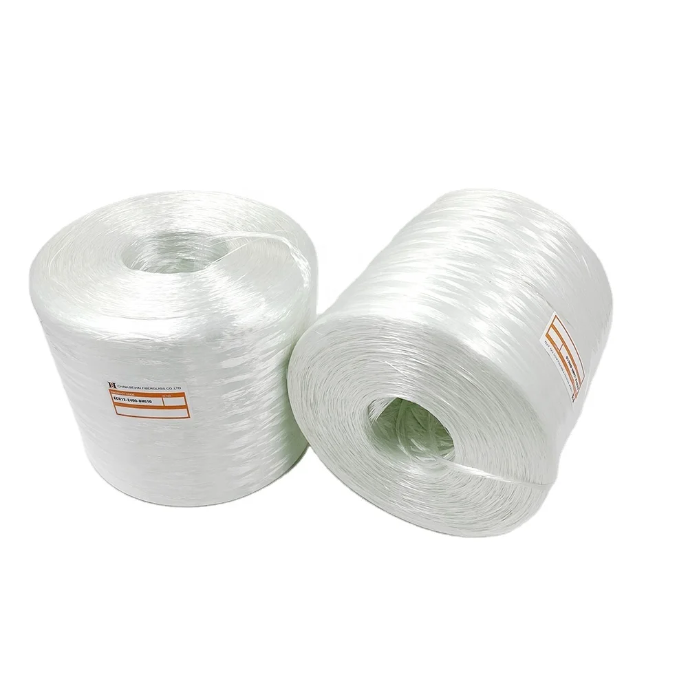 Высокое качество 2400 Tex E стеклянная ровинная пряжа из стекловолокна прямая проходка для намотки нити
