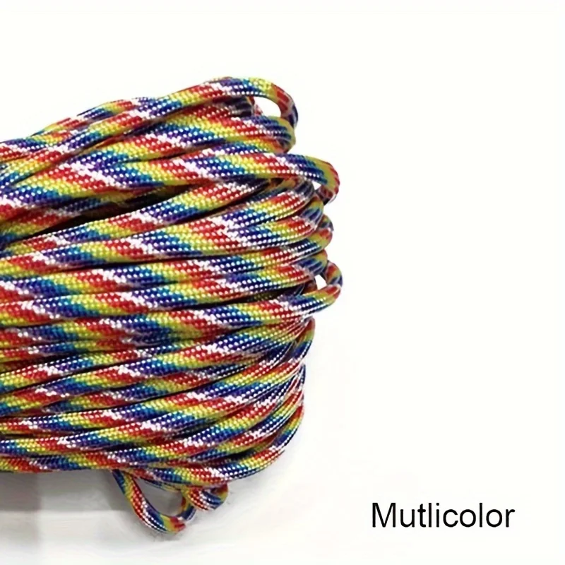 elastic drawstring string cords string rope wholesale nylon cord for macrame 5mm with core 6mm polyester macrame cord