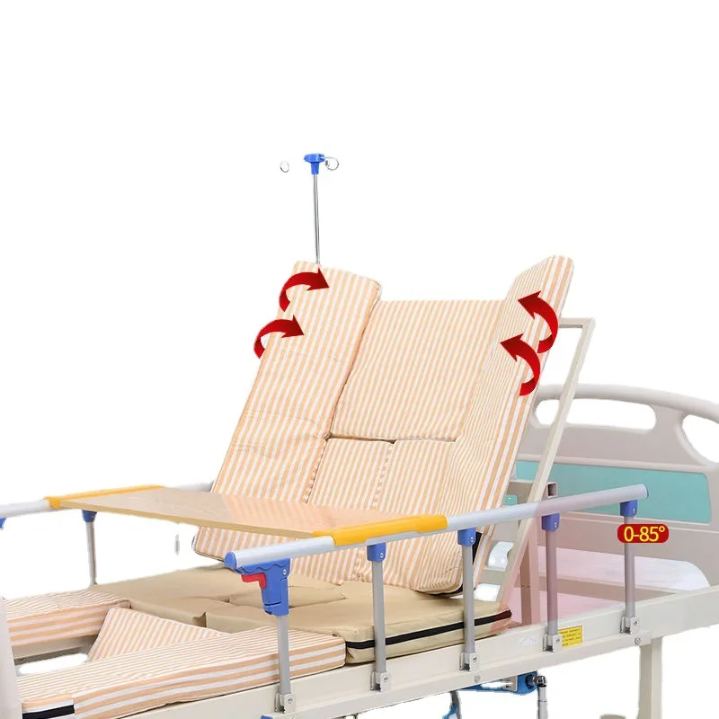 Stainless Steel clinical Best Simple Sale Luxurious Hospital Clinic Manufacturer Two Crank Manual Medical bed accessories