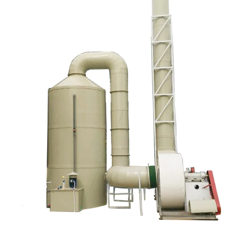 Factory high efficiency carbon activated media filter electrostatic precipitators wet air scrubber
