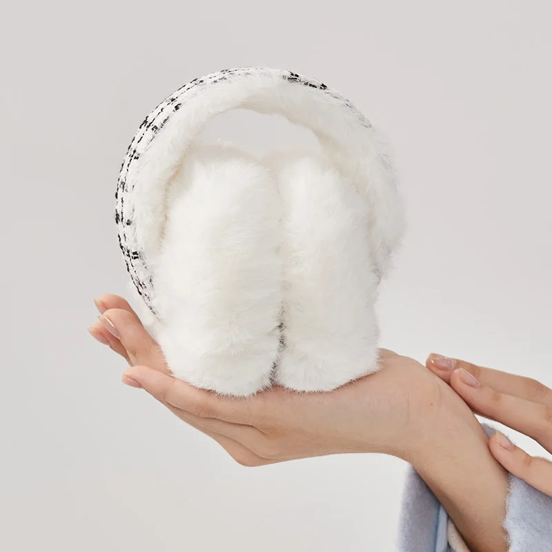 Charhulo Winter Headband Ear Warmers Adjustable & Foldable Earmuffs Earwarp Fasion Ear muffs