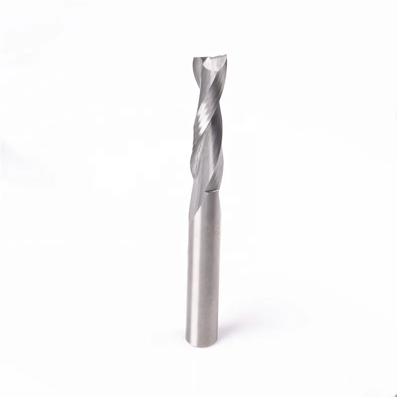 YASEN CNC Milling Cutter Carbide 2 flutes spiral End Mill Cutters for Woodworking