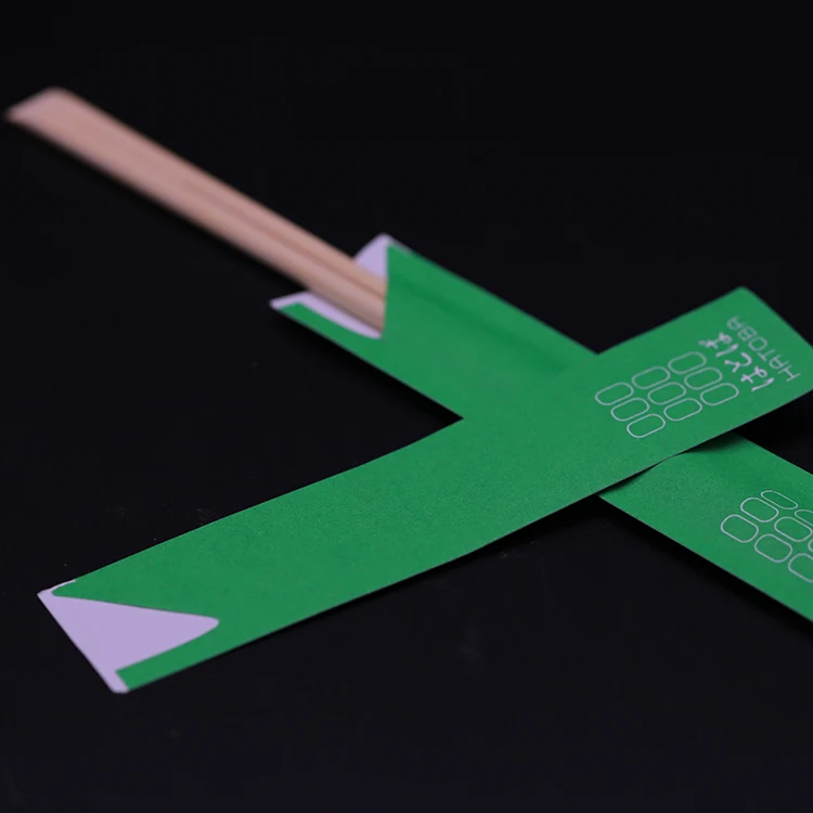 Disposable Bamboo Chinese Style tensoge Chopstick with logo bulk