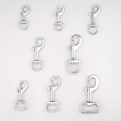 19mm 25mm Heavy Duty Snap Clip Hook 11mm 13mm 16mm Gold Dog Hook Clasp Zinc Alloy Eye Bolt Swivel Snap Hook for Dog Collar Leash