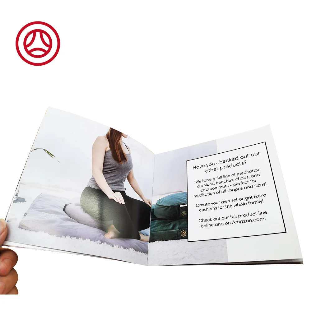 2021 Wholesale Custom mini cheap color catalog booklet printing service
