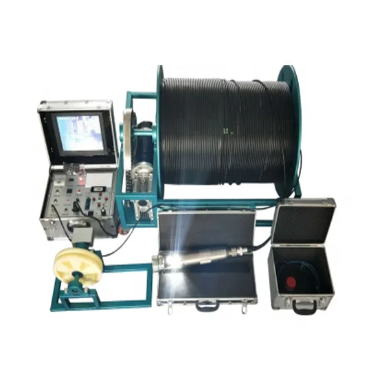New 5000ft Camera For Well Borehole Inspection Camera with Pan & Tilt Color Camera Auto Cable Electric Winch