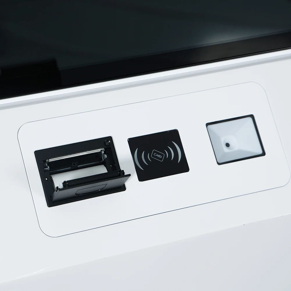 Free Standing 43 Inch Android Linux Window Digital Kiosk Touch All In One Kiosk Self-service Payment Digital Kisok