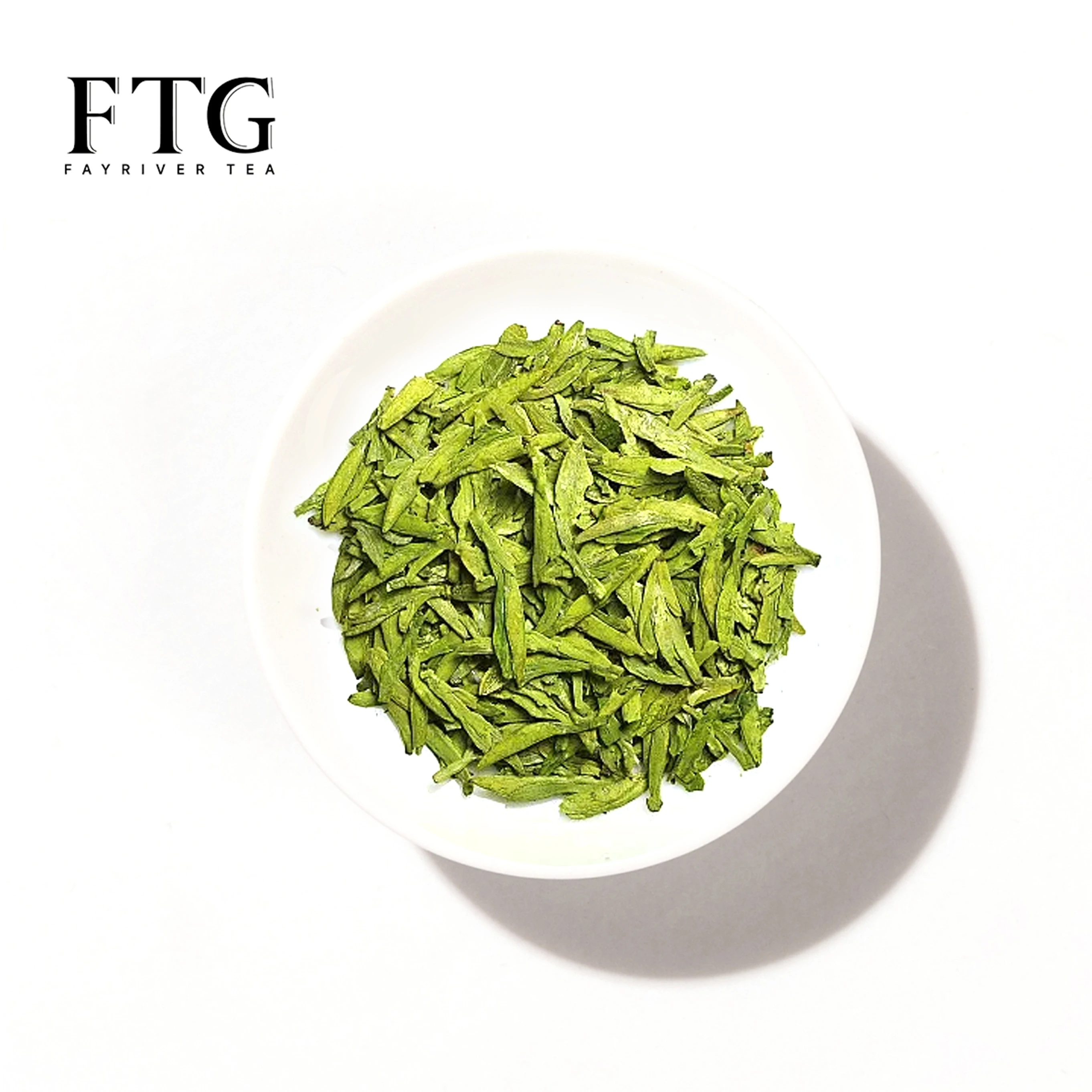 100% Organic Dragon Well Green Tea Premium Longjing Loose Leaf Tea from China Boxed/Bulk/Cup-Packed Freshly Processed Slimming