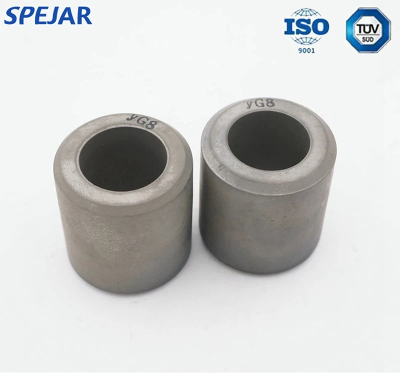 Solid tungsten cutting nozzle metal drawing dies