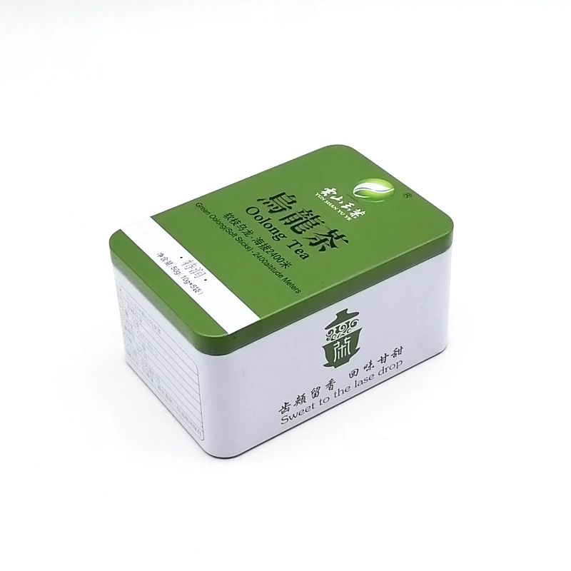 high quality Oolong tea tin ginger tea metal box antioxidant fruity Berry box