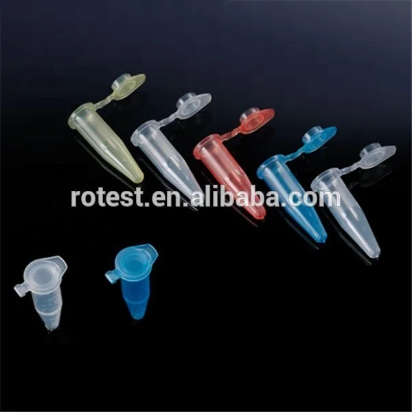 Virgin Polypropylene Culet Convex Cover Plastic 8 Strip PCR Tube Strip Lab Centrifuges Tube