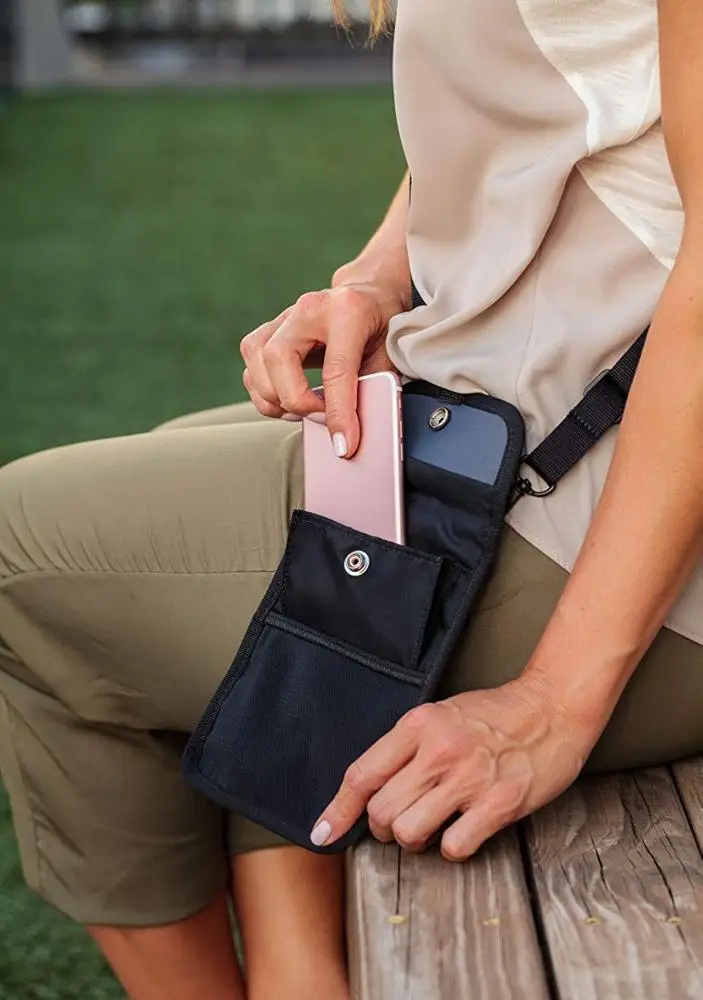 2022 Faraday Bag The ConcealShield RFID GPS FOB Signal Blocking Privacy Pouch & EMF Blocker for Cell Phone Credit Card