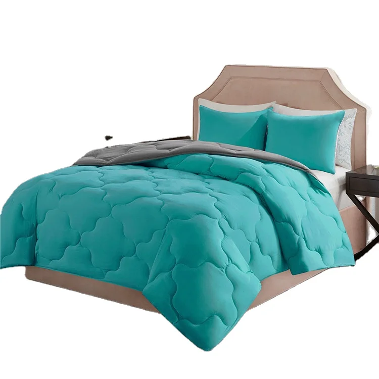 Custom Solid Colors king comforter quilt cover comforter bed sets bedding 100% cotton