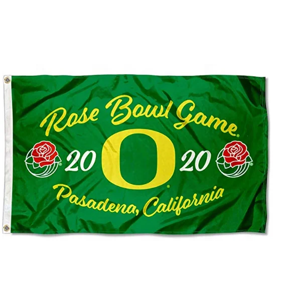 Flag NCAA Oregon Ducks 2020 Rose Bowl Game Flag