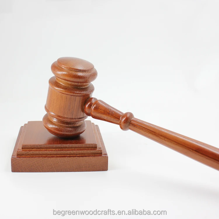 Высококачественный молоток из дубового дерева ручной работы деревянный судьи и звукового блока аукциона Gavels