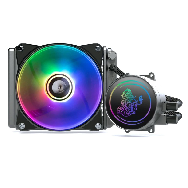 120mm 240mm 360mm all-in-one water cooling radiator X58 X79 20111366 computer RGB Symphony silent pc cpu cooler