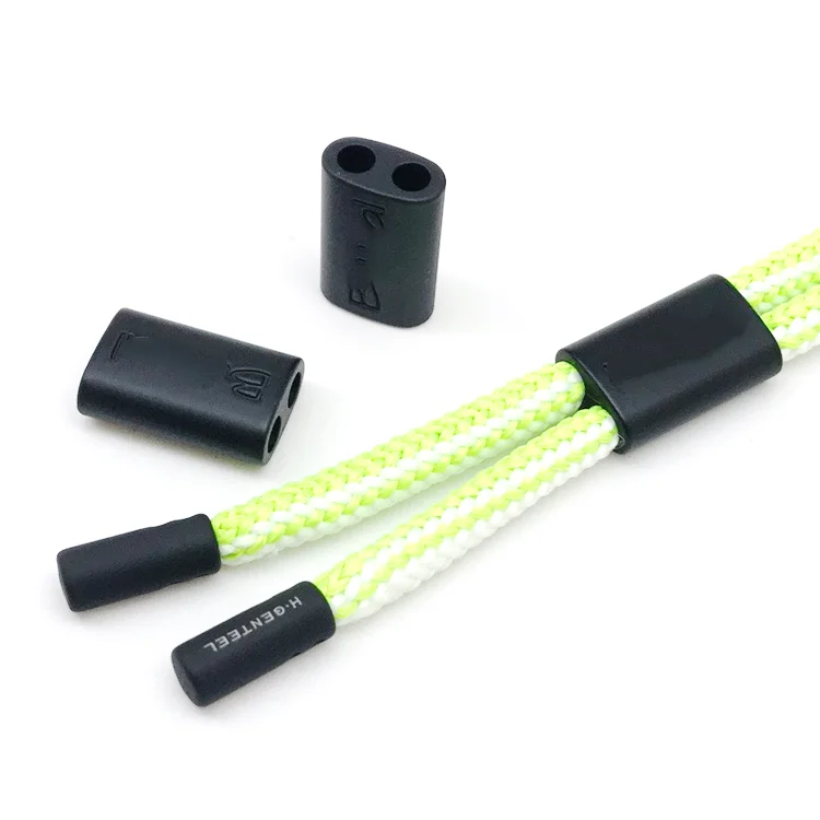 Wholesales Custom Metal Decorative Drawstring Cord Stopper With Metal Tips For Garment