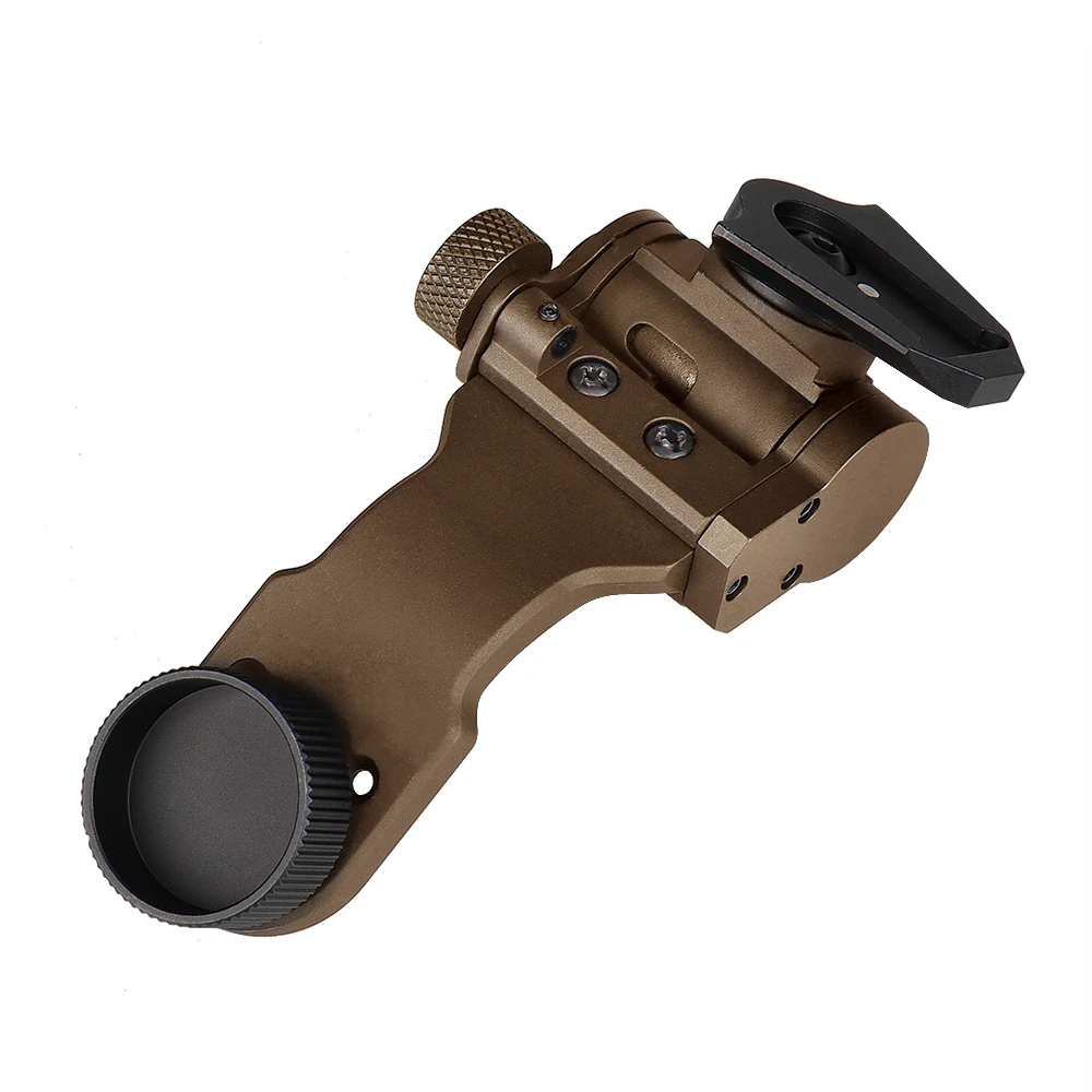 2024 Tan PVS-14 Helmet Night Vision J-Arm Adapter Mount Aluminum Light Weight