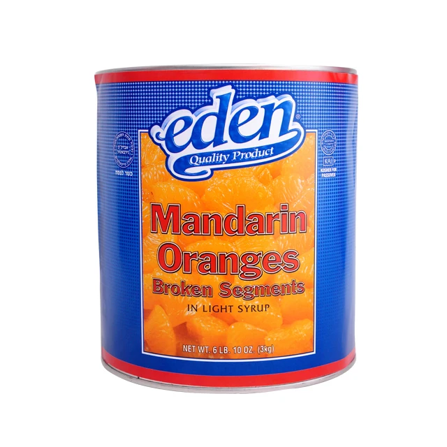 3000g Canned Mandarin Orange Segment