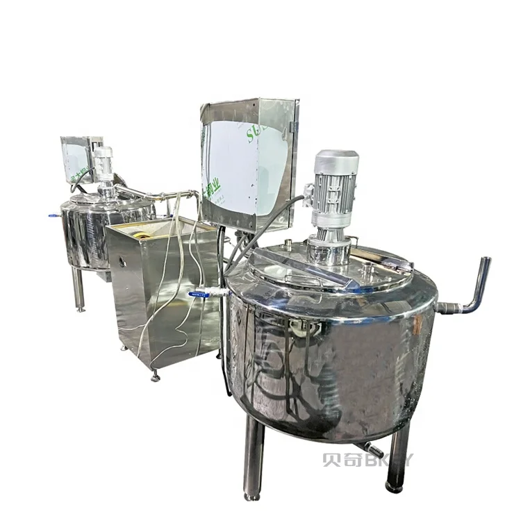 China Manufacture Factory Price Complete Ice Cream Plant Ice Cream Production Line