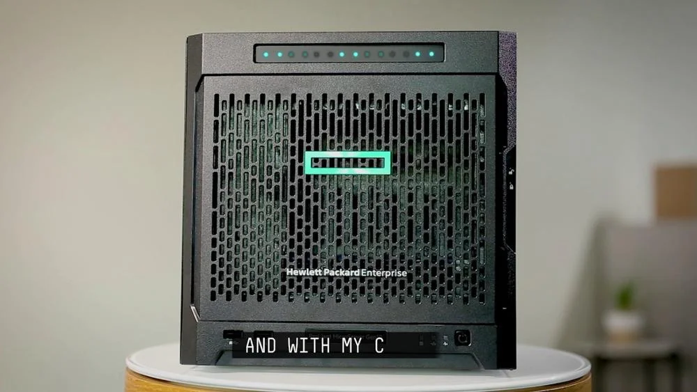 Микросервер HPE ProLiant Gen10