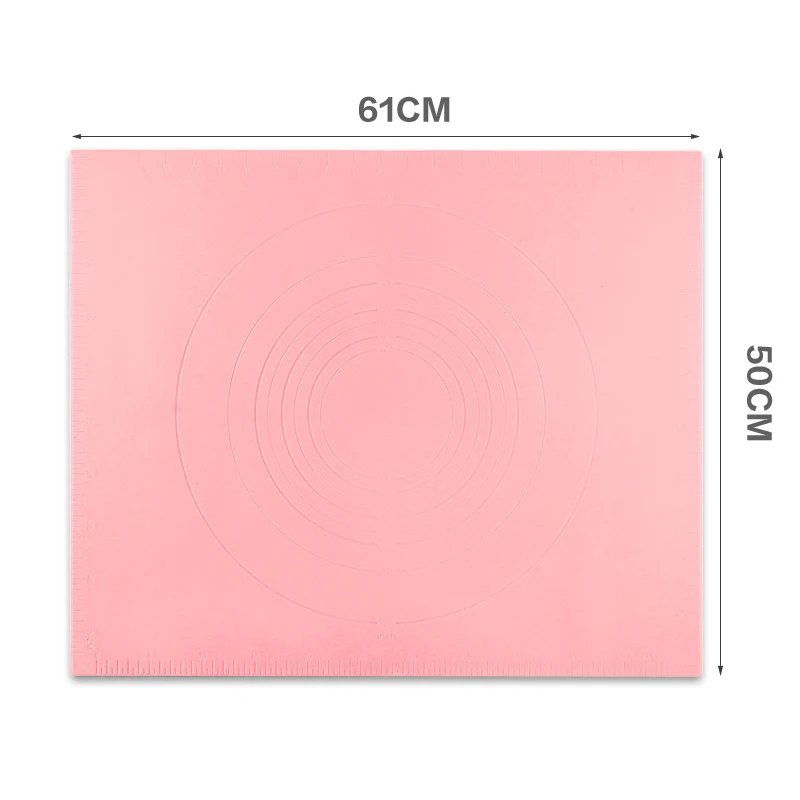 
Factory Price Manufacturer Supplier Free Sample Kneading Macaron Sheet Silicone Mats Baking 60 40 