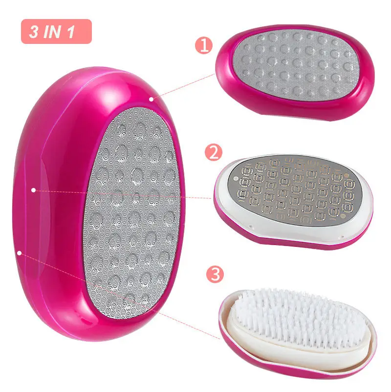Hot Sale 3-In-1 Multi-Functional Foot File To Remove Dead Skin From Feet