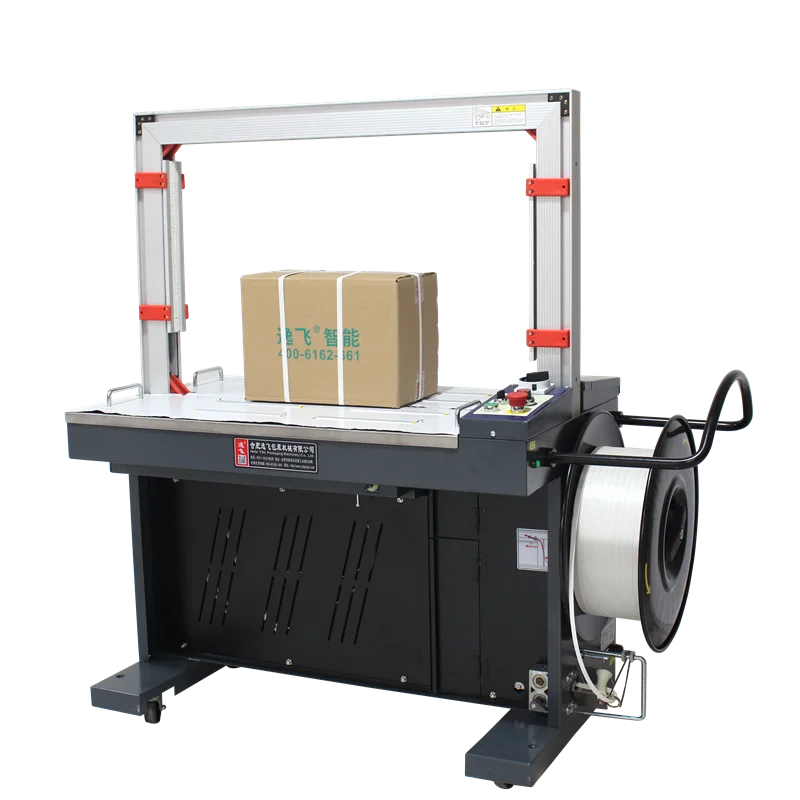 High profile automatic pp belts Banding Strapper carton strapping machine for various box in stock
