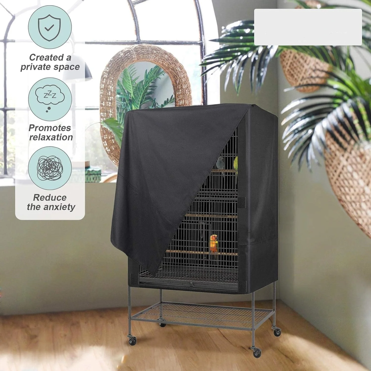 Bird Universal Pet Cage Cover For Night For Cats Mink Totor Parakeet Parrot And Small Animals Large Bird Cage Cover