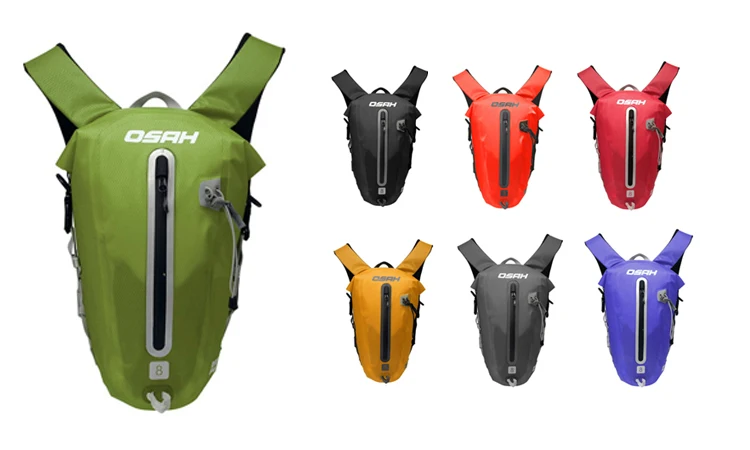 Mini 8l waterproof bag custom bicycle backpack
