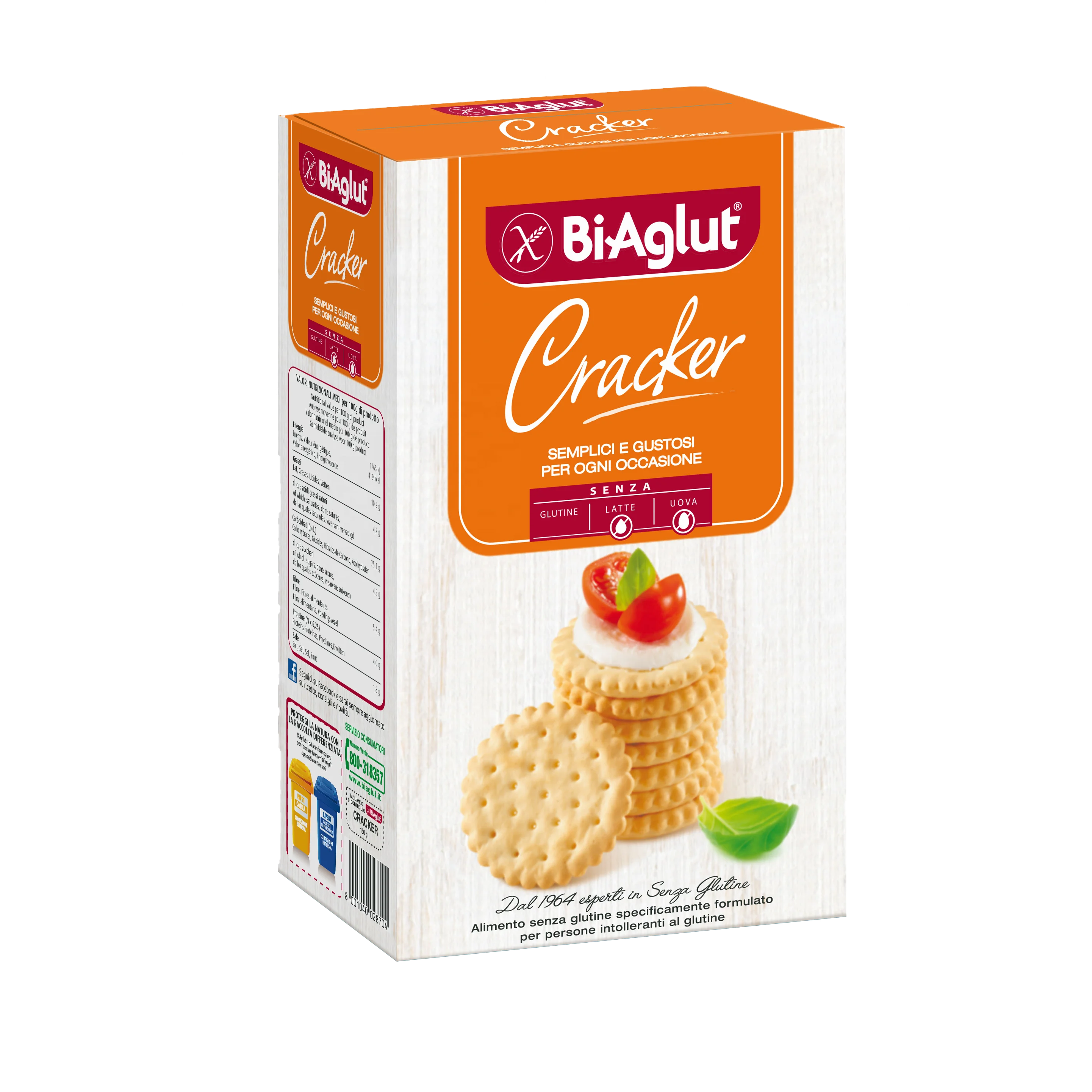 
 Без глютена, вкусные и крошечные крекеры, закуски Biaglut  