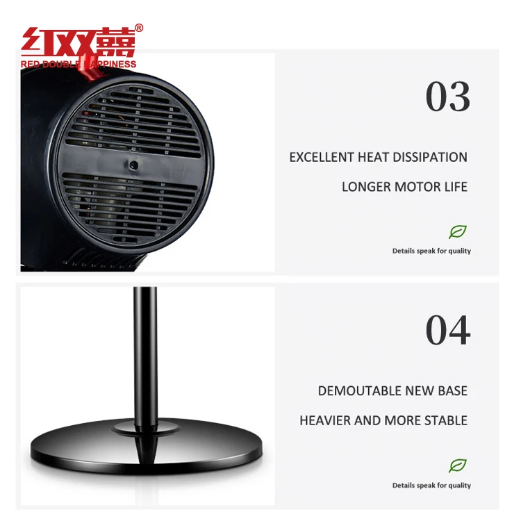 China Performance Adjustable Standing Fan Air Circulator Home Use Pedestal Stand Fans