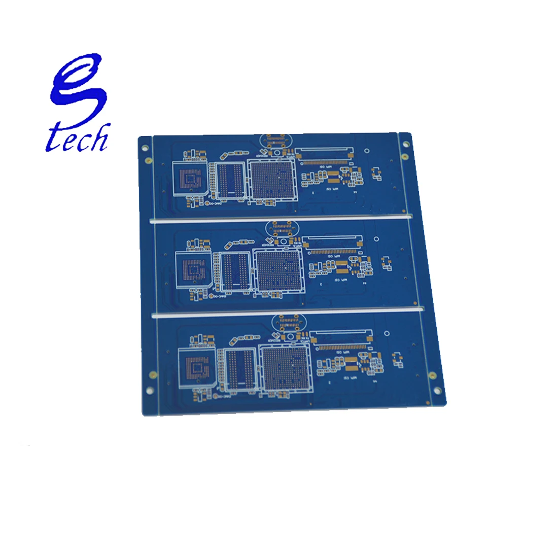 Good price One-stop PCB 3pcs bule Immersion gold service high quality multilayer circuit board customization