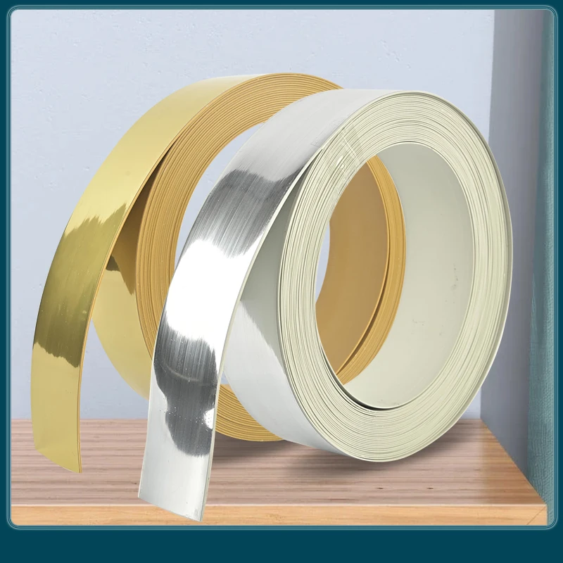 Wholesale Decoration Edge Band PVC Sofa Trim Strips Bedside Self Adhesive Decorative Strip Tape Metallic Furniture Accessories