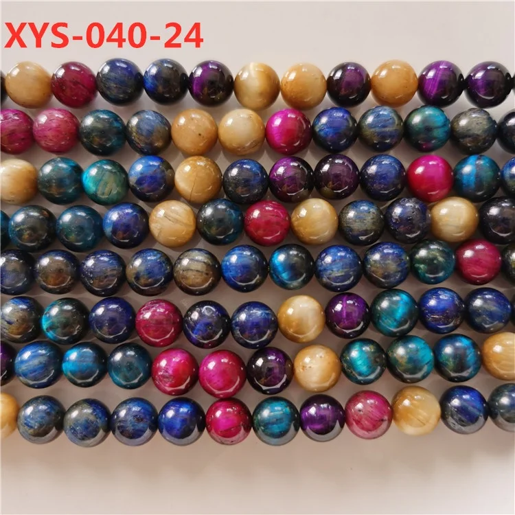 12mm Natural Round Yellow Tiger Eye Stone Beads Loose Gemstone Beads