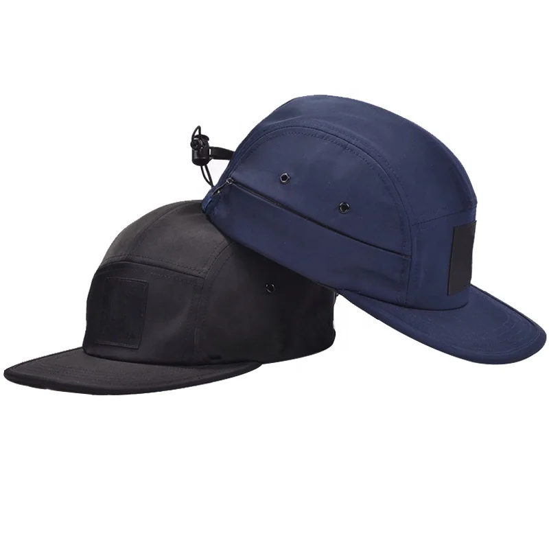 Blue Mesh Blank Bucket Custom Logo Corduroy Truck With String Nylon Mens 5 Panel Camper Hat Caps