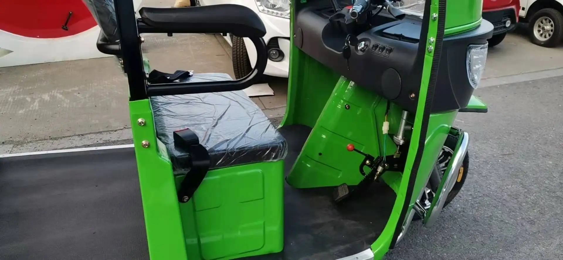hot sale three wheeler bike battery power tricycle in bangladesh market