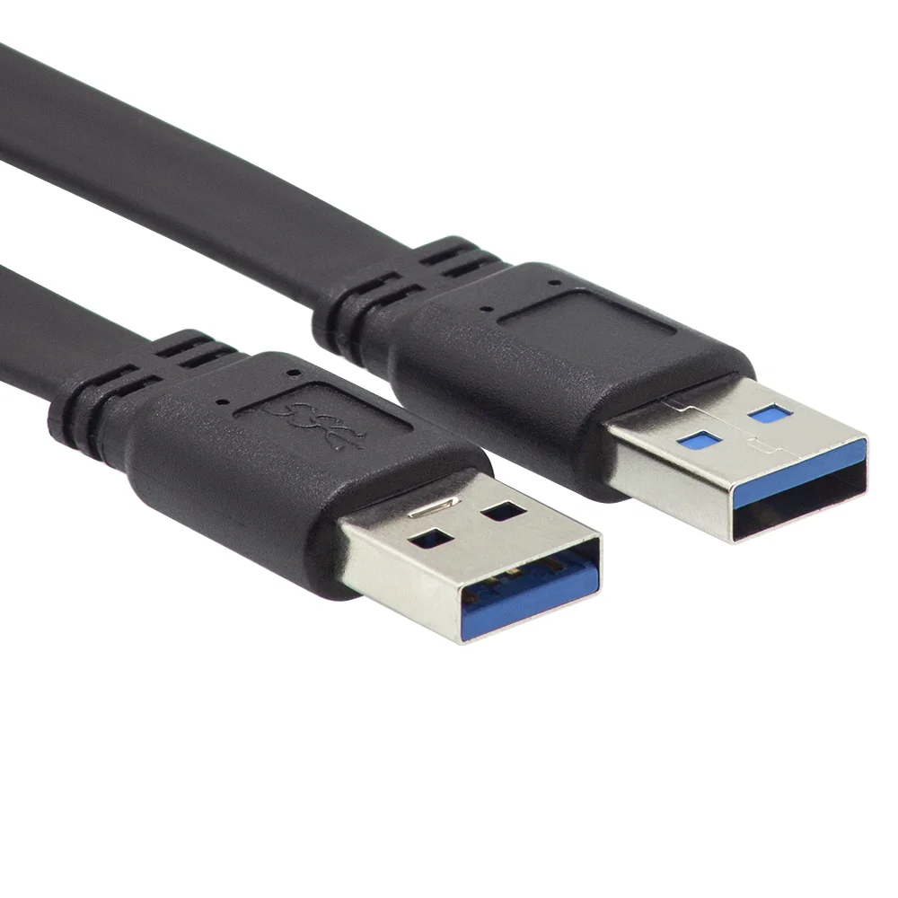 High Quality Usb 3.0 Cable AM to AM 1.2 Meter Made by 21 Years Factory  28AWG+24AWG Standard YIWANDA CN;GUA 5.0