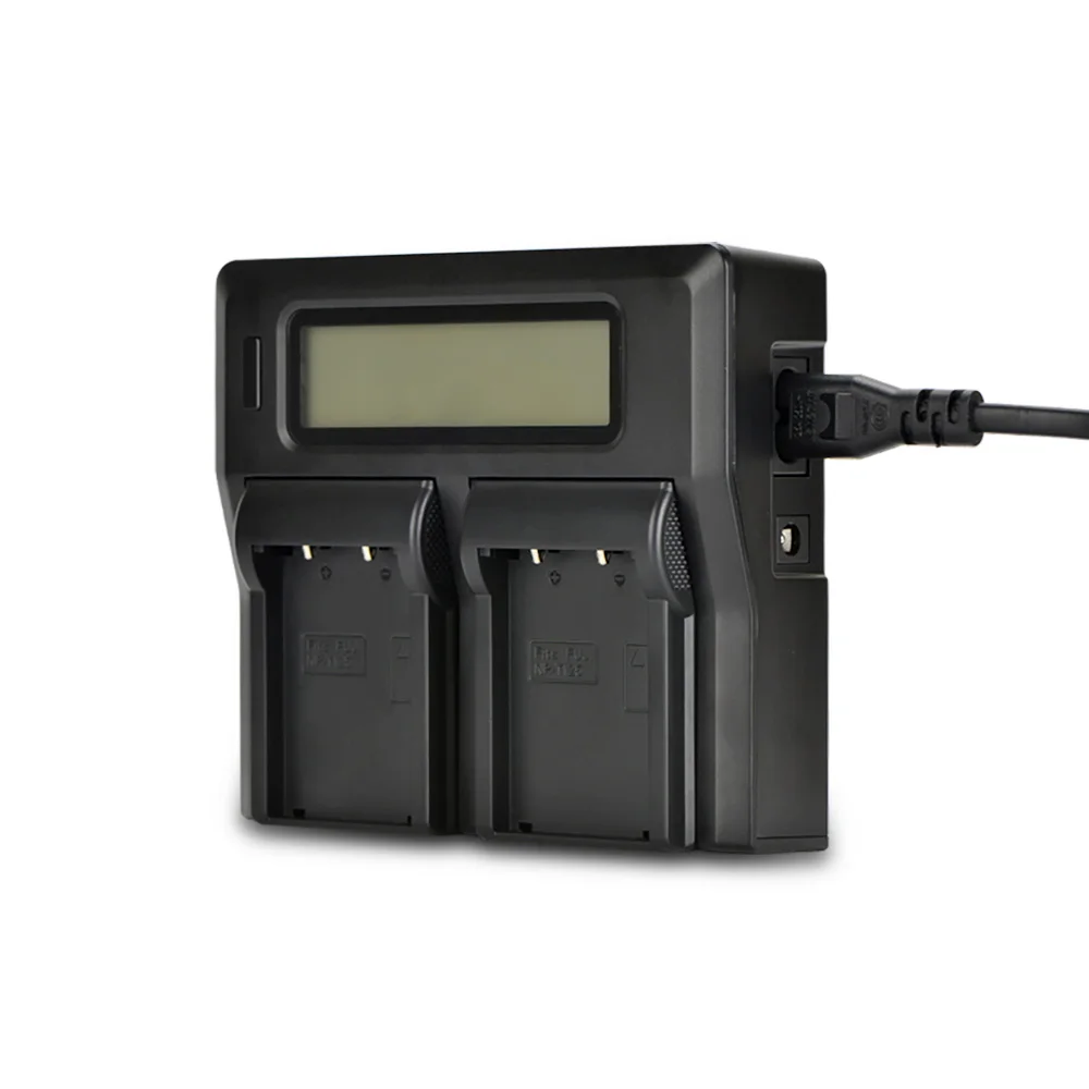 
KingMa Smart Dual Channel Charger With LCD-display For Fuji NP-T125 battery and For Fuji GFX50S And GFX50R camera 