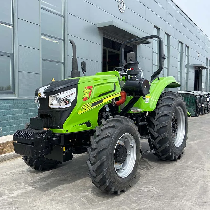 High Quality Agricultural Farming Equipment Machinery Compact Small Tractor With 4WD