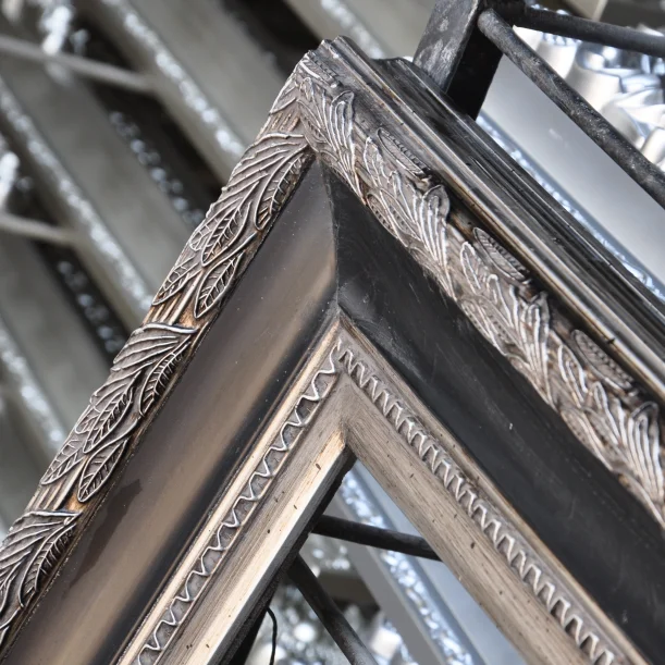 Classical Antiqued PU Wall Decorative Mirror Oil Painting frames