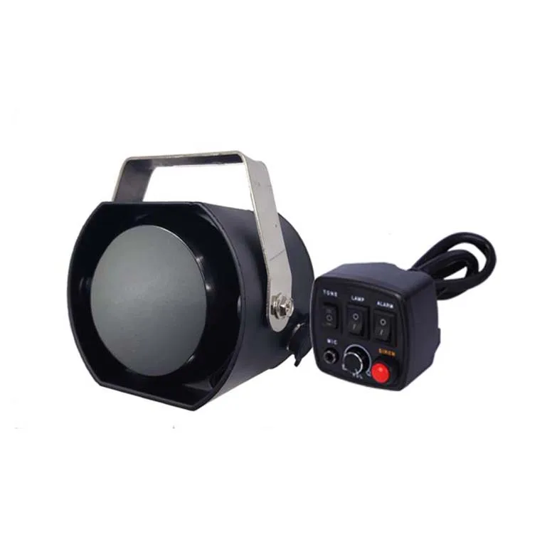 2023 Warning electronic 60W waterproof  siren speaker motorcycle  siren 12V  for car