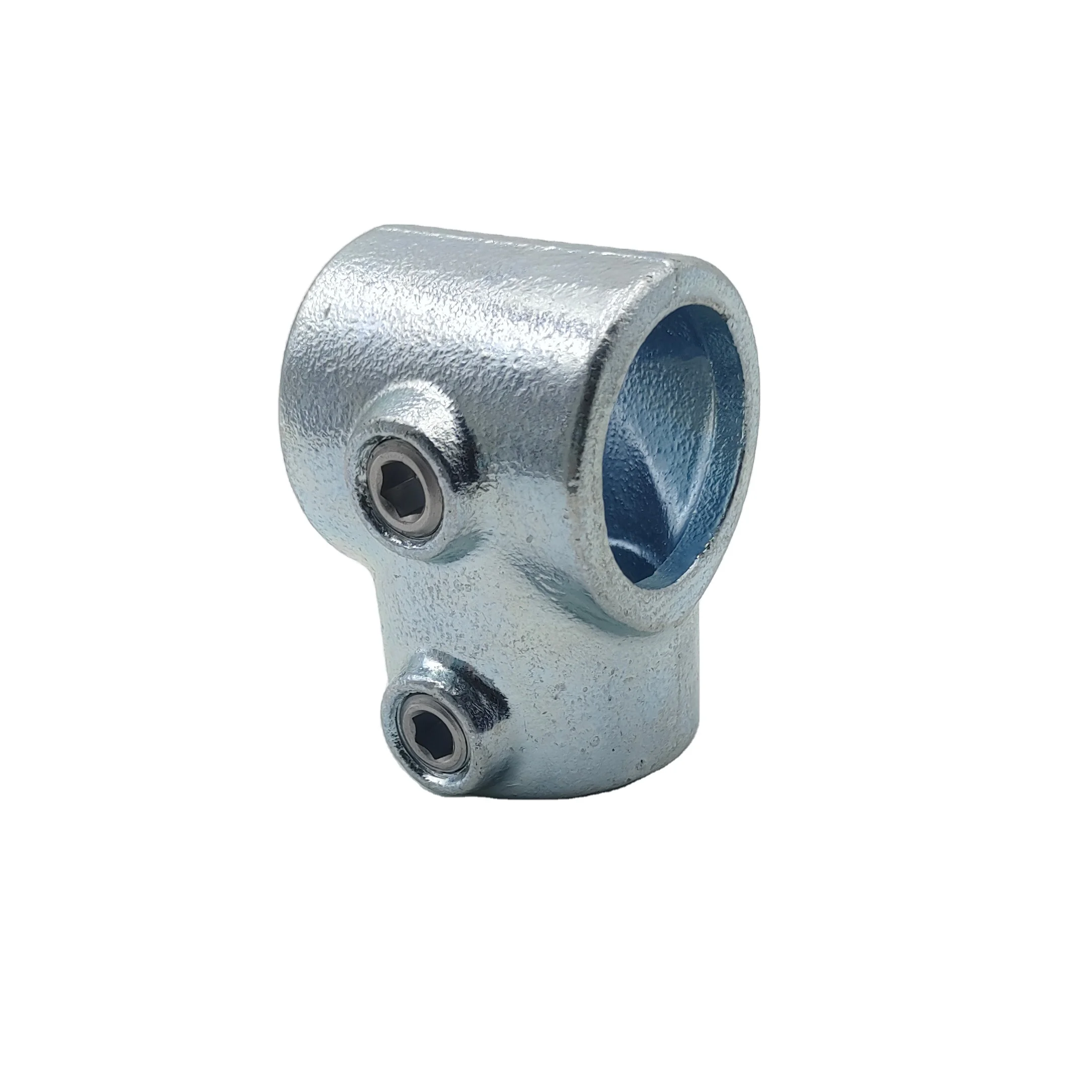 A101D 48.3mm Galvanized Malleable Iron Safety Standard Key Clamp Structural Pipe Fittings For Guardrail Systems