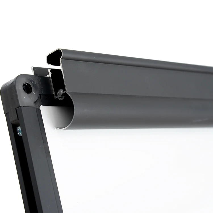 
Standard size home office classroom foldable stand whiteboard flip chart white dry erase board easel 